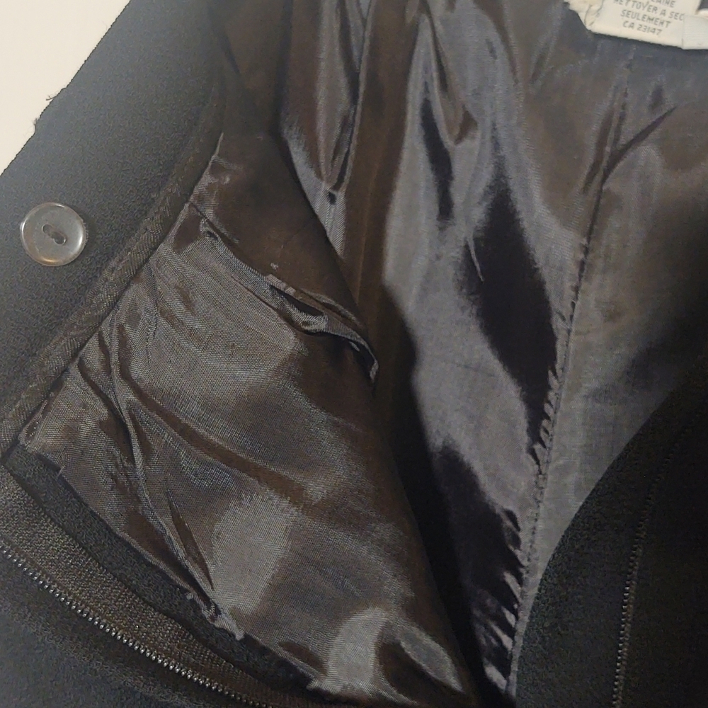 Talbots 100% Wool Black Women's Trousers - Picture 5 of 10